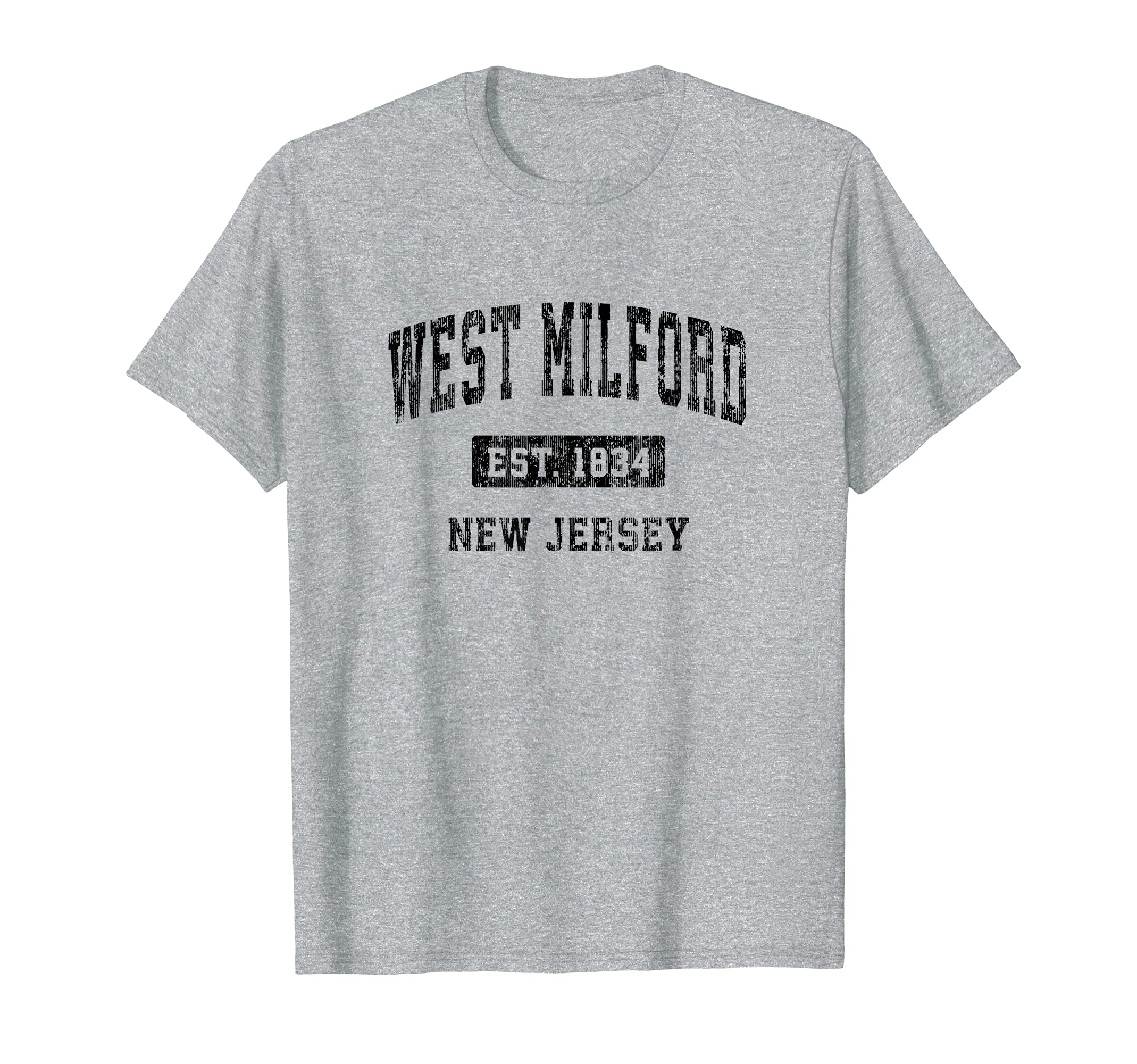 West Milford New Jersey Nj Sports T-Shirt - Fun Novelty Design Men Women - T-Shirt, Sweatshirt, Hoodie