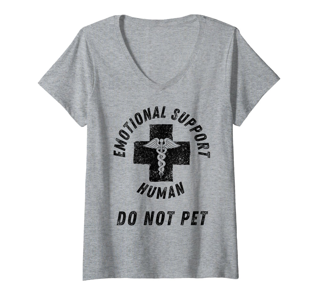 Womens Emotional Support Human Do T-Shirt - Custom Art Print for Adults - T-Shirt, Sweatshirt, Hoodie