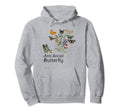 Anti Social Butterfly Unique Introvert Hoodie - Unique Graphic Unisex - T-Shirt, Sweatshirt, Hoodie