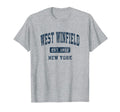 West Winfield New York Ny Athletic T-Shirt - Casual Everyday Wear Unisex - T-Shirt, Sweatshirt, Hoodie