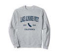 Lake Almanor West California Ca Sweatshirt - Graphic Print Men Women - T-Shirt, Sweatshirt, Hoodie