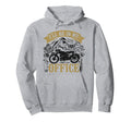 Motorcycle Biker Ill Be My Office Hoodie - Streetwear Style for Adults - T-Shirt, Sweatshirt, Hoodie