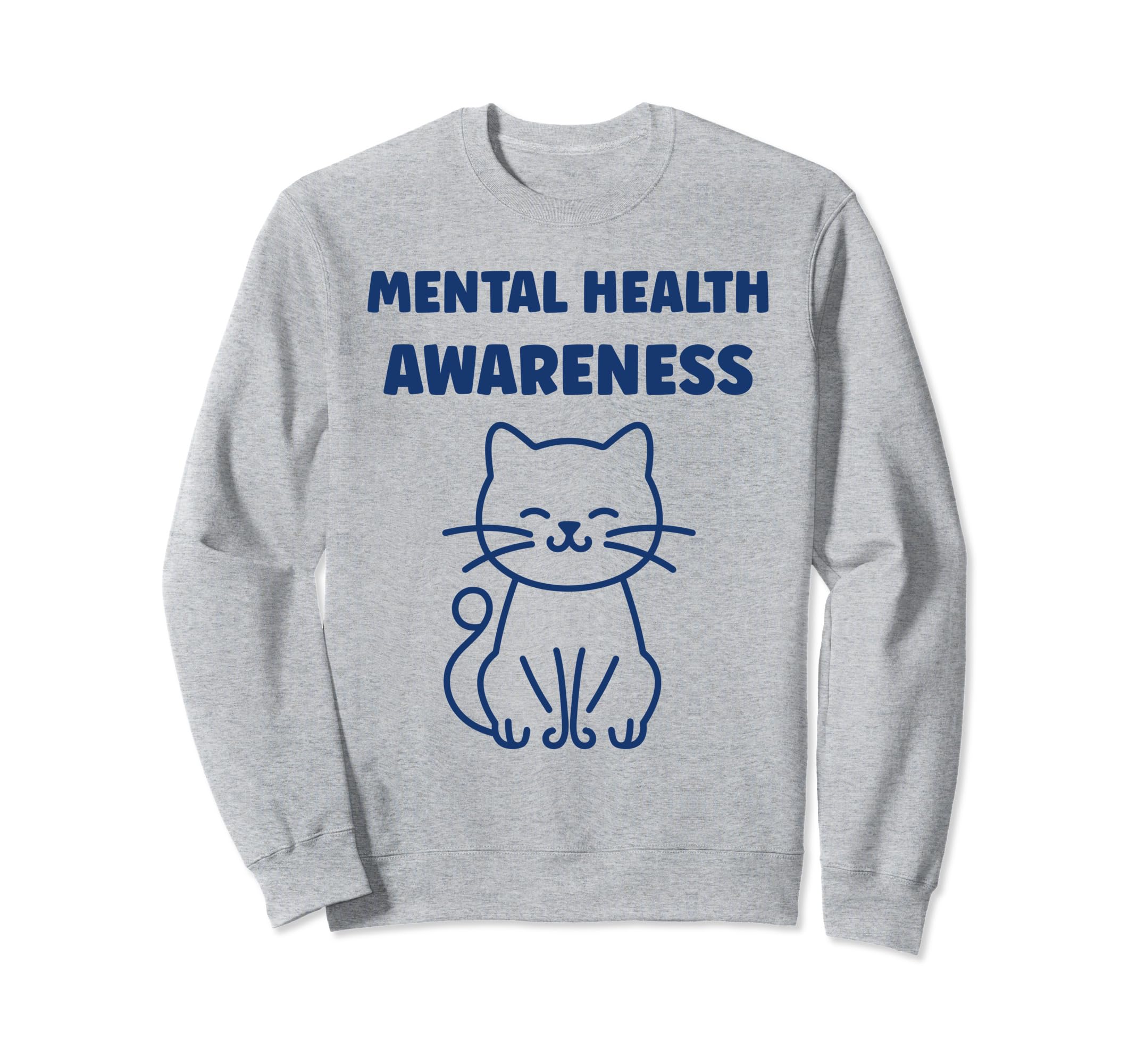Cat Brain Illness Animal Mental Sweatshirt - Novelty Apparel Men Women - T-Shirt, Sweatshirt, Hoodie