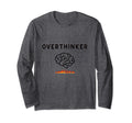 Overthinker Picture Brain And Fire T-Shirt - Aesthetic Graphic for Adults - T-Shirt, Sweatshirt, Hoodie