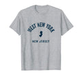 West New York New Jersey Nj 70S T-Shirt - Novelty Apparel for Adults - T-Shirt, Sweatshirt, Hoodie