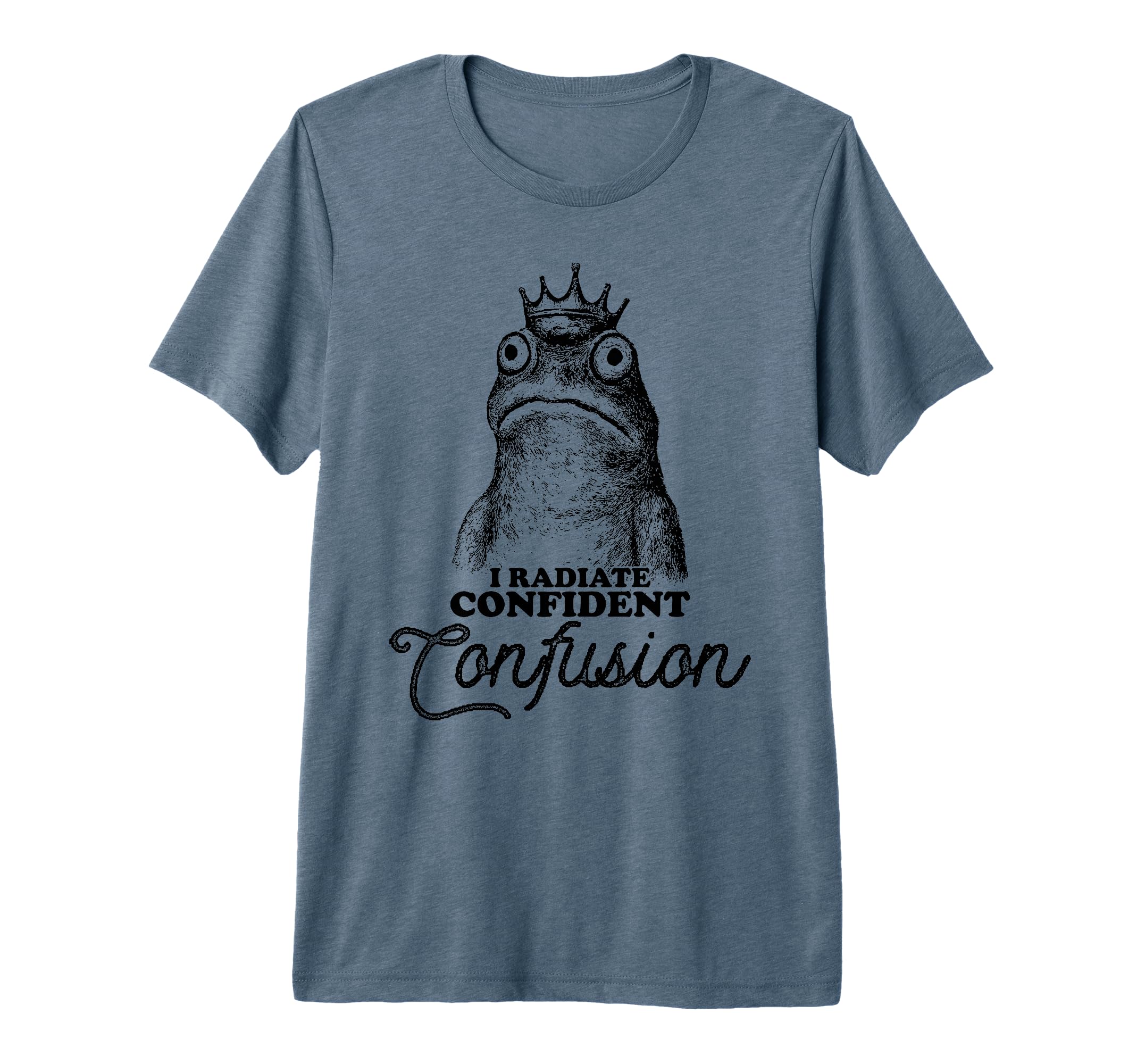 I Radiate Confident Confusion T-Shirt - Casual Everyday Wear for Adults - T-Shirt, Sweatshirt, Hoodie