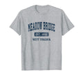 Meadow Bridge West Virginia Wv Athletic T-Shirt - Unique Graphic Men Women - T-Shirt, Sweatshirt, Hoodie