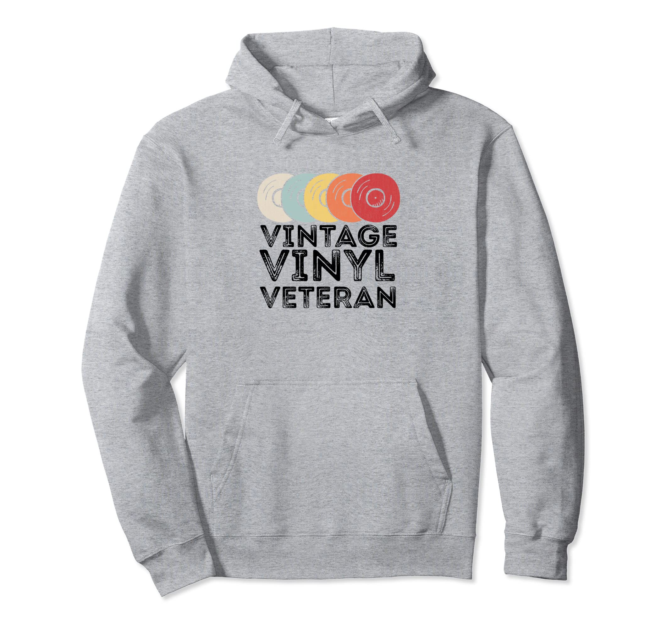 Vinyl Veteran Vinyl Lp Record Vinyls Hoodie - Trendy Graphic Unisex - T-Shirt, Sweatshirt, Hoodie