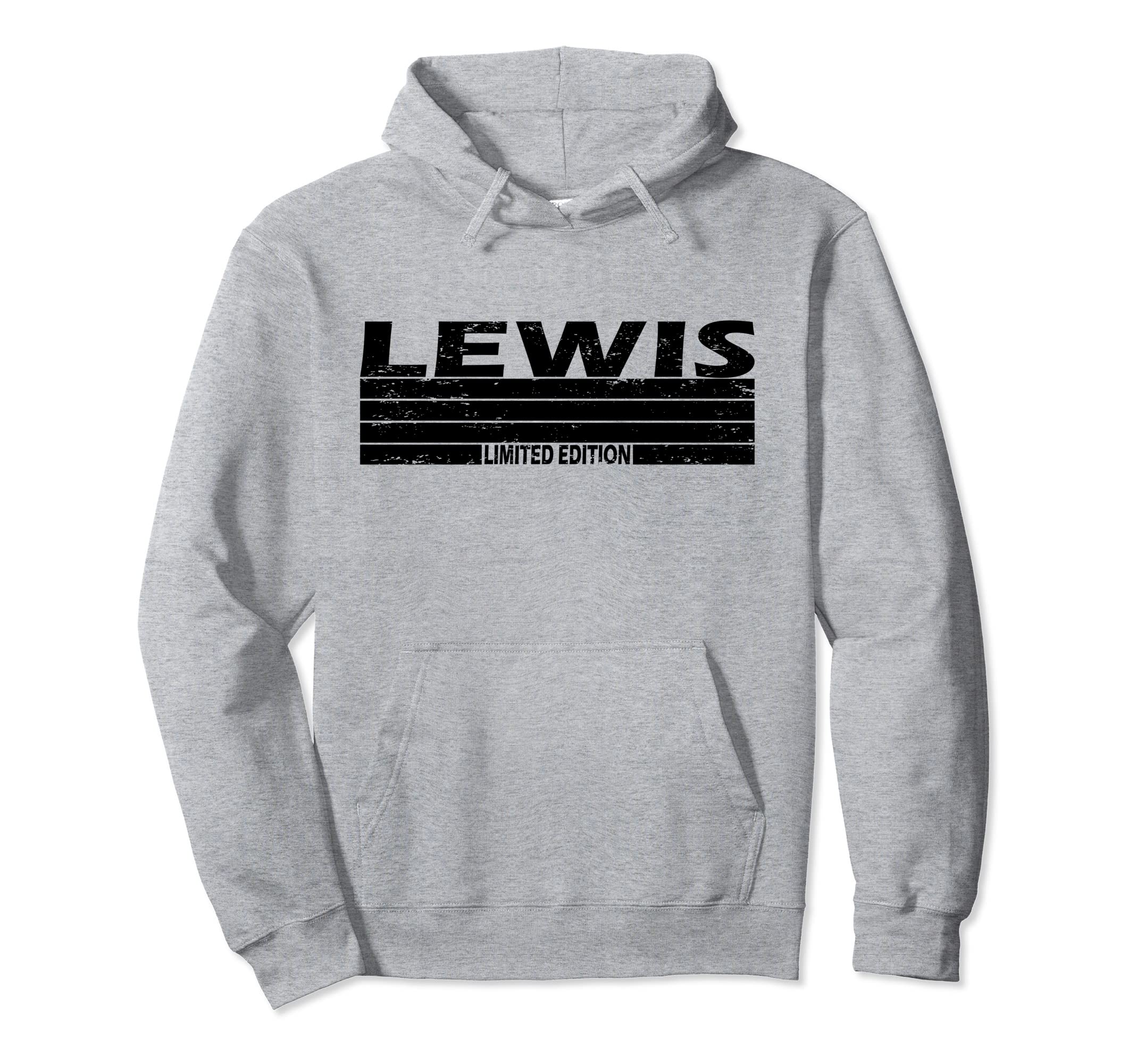 Lewis Surname Sunset Hoodie - Custom Art Print Unisex - T-Shirt, Sweatshirt, Hoodie
