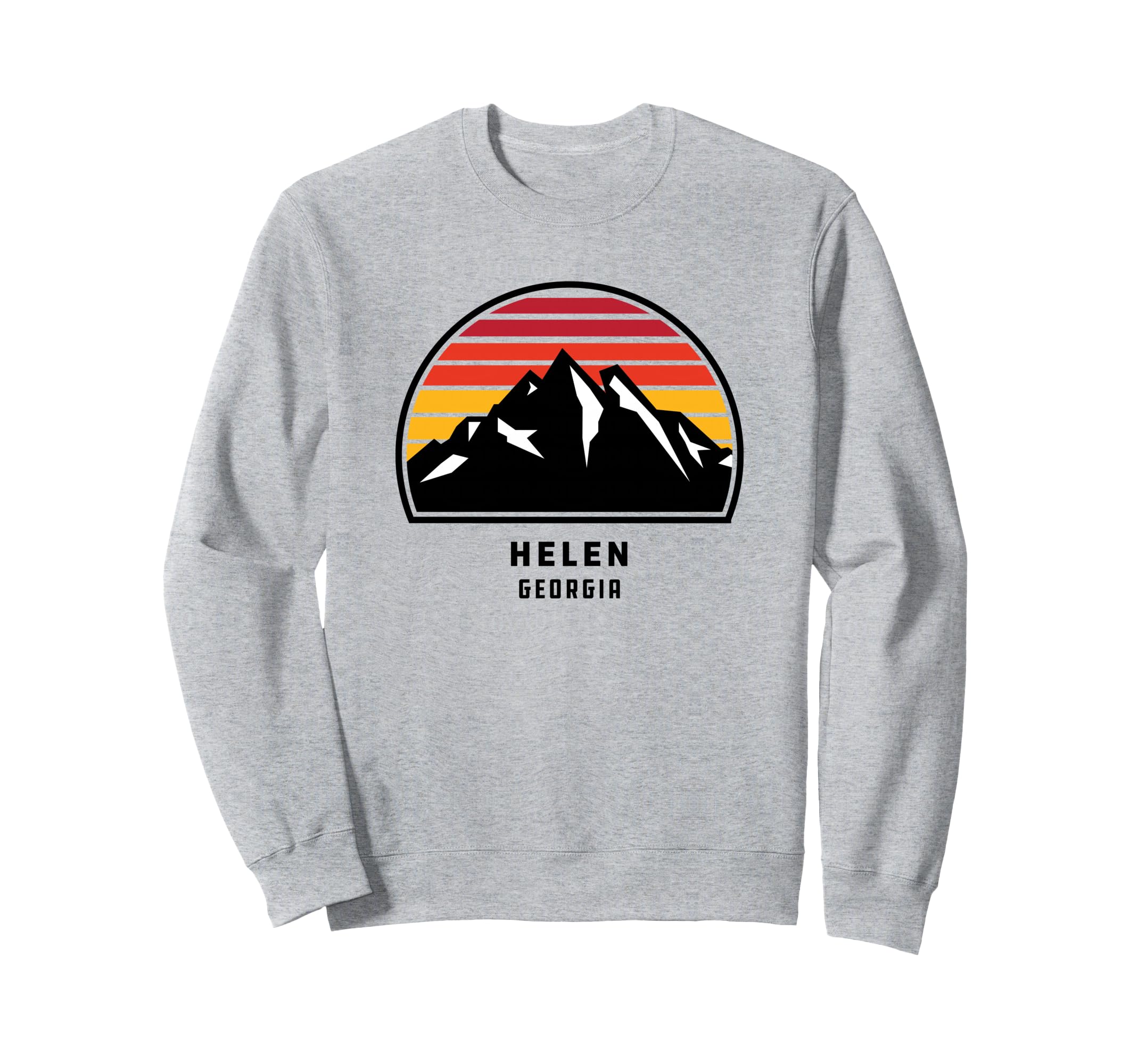 Helen Georgia Mountain Sunset Sweatshirt - Novelty Apparel Unisex - T-Shirt, Sweatshirt, Hoodie