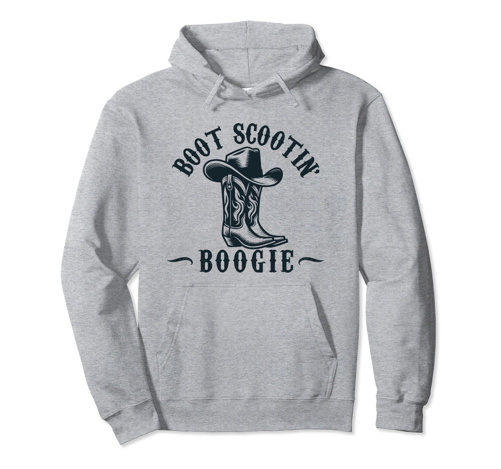 Boot Scootin Boogie Western Cowboys Music Hoodie - Graphic Print for Adults - T-Shirt, Sweatshirt, Hoodie