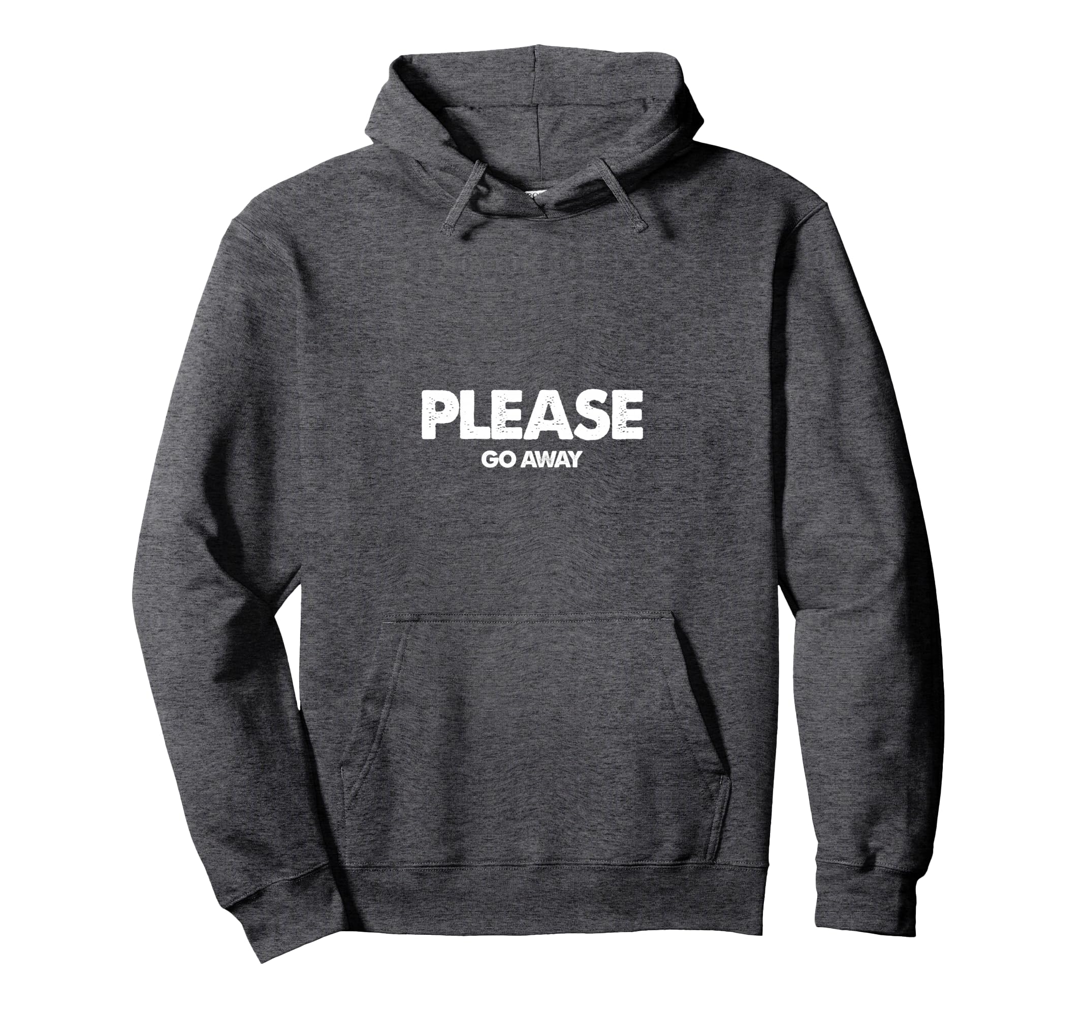 Please Go Away Anti Social Introvert Hoodie - Unique Graphic for Adults - T-Shirt, Sweatshirt, Hoodie