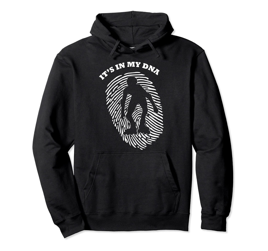 Its My Dna Roller Skating Skater Hoodie - Aesthetic Graphic for Adults - T-Shirt, Sweatshirt, Hoodie