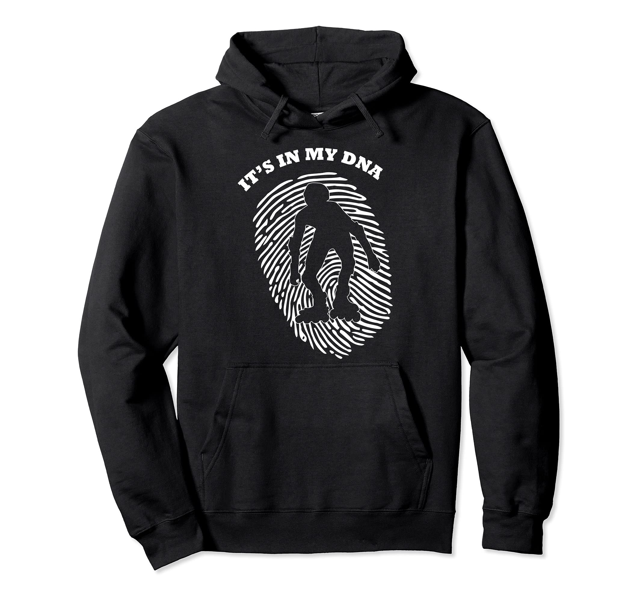 Its My Dna Roller Skating Skater Hoodie - Aesthetic Graphic for Adults - T-Shirt, Sweatshirt, Hoodie