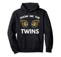 Show Me Twins Funny Car Turbo Boost Hoodie - Aesthetic Graphic Men Women - T-Shirt, Sweatshirt, Hoodie