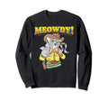 Meowdy Funny Cowboy Cat Western Sweatshirt - Custom Art Print for Adults - T-Shirt, Sweatshirt, Hoodie