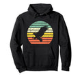 Eagle Silhouette Bird Lover Sunset Hoodie - Minimalist Print for Adults - T-Shirt, Sweatshirt, Hoodie
