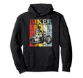Motorcycle Biker Biker Hoodie - Novelty Apparel for Adults - T-Shirt, Sweatshirt, Hoodie