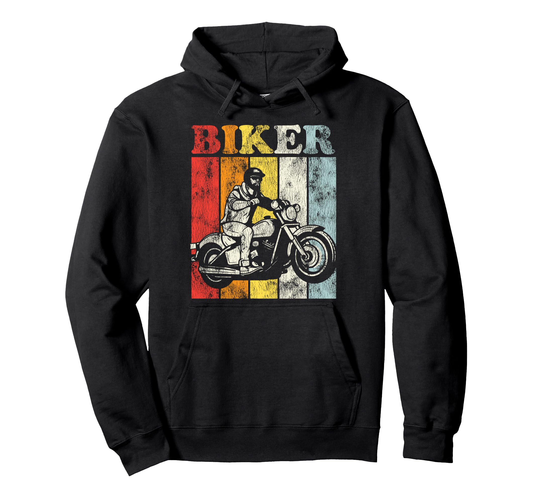 Motorcycle Biker Biker Hoodie - Novelty Apparel for Adults - T-Shirt, Sweatshirt, Hoodie