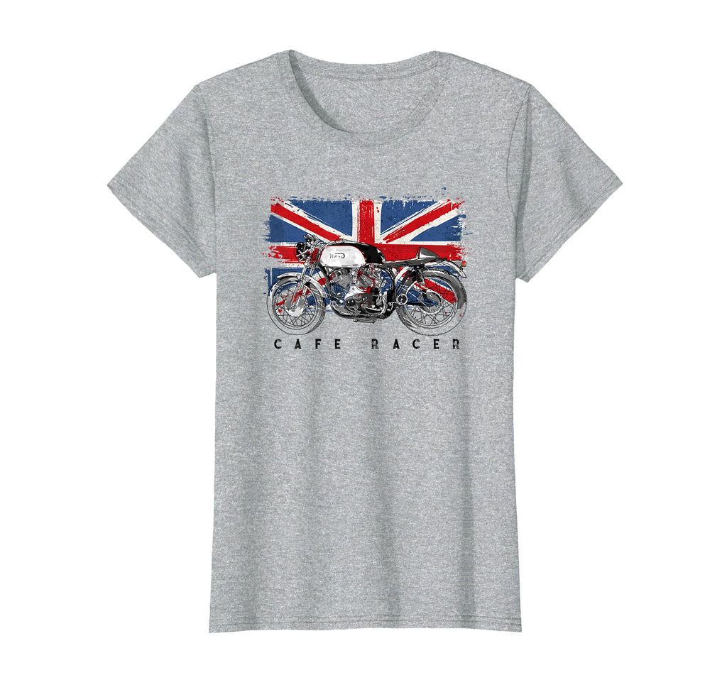 Cafe Racer British Motorcycle T-Shirt - Graphic Print Unisex - T-Shirt, Sweatshirt, Hoodie