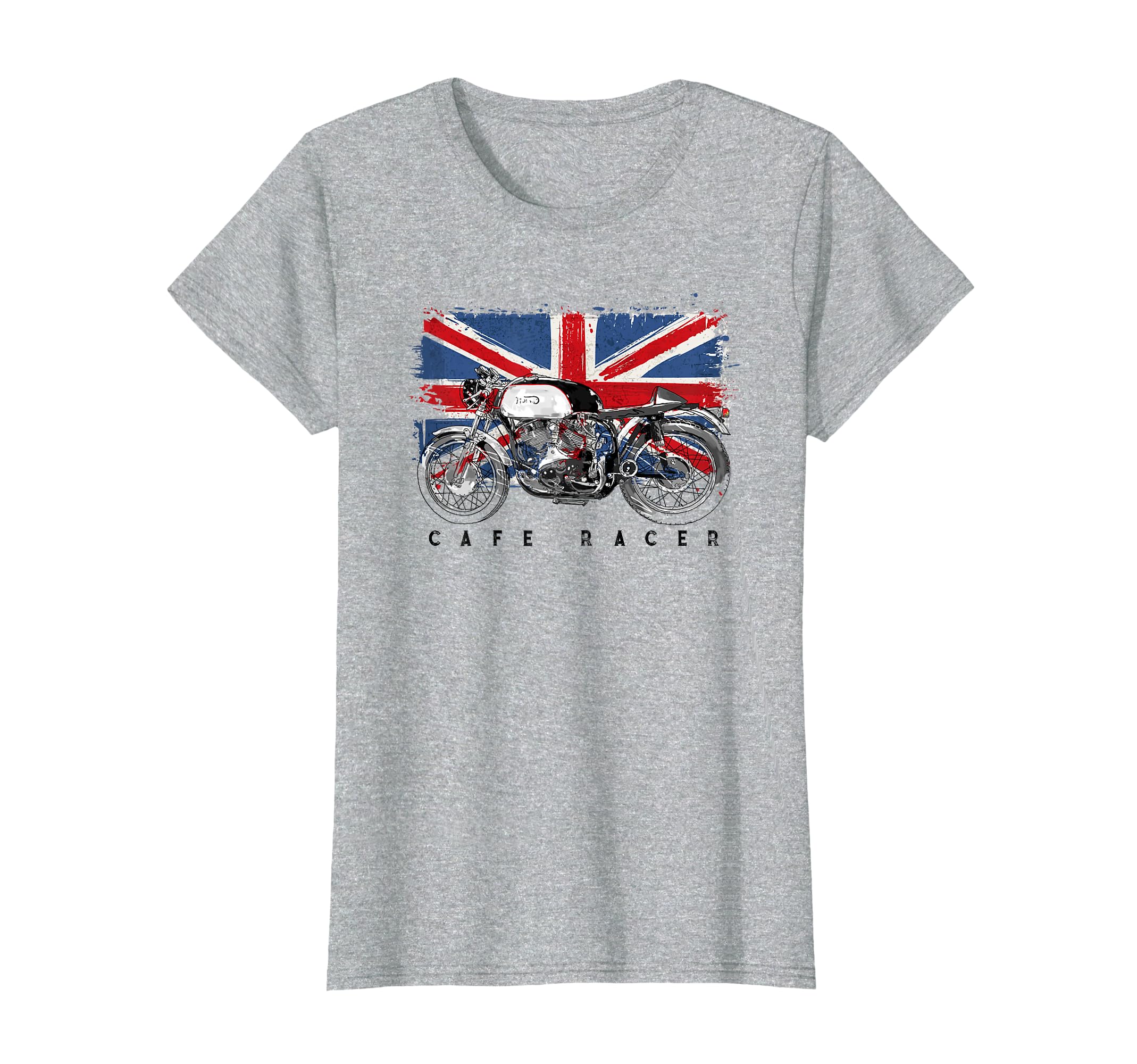 Cafe Racer British Motorcycle T-Shirt - Graphic Print Unisex - T-Shirt, Sweatshirt, Hoodie