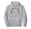 Kendall West Florida Surfer Beach Hoodie - Fun Novelty Design Men Women - T-Shirt, Sweatshirt, Hoodie