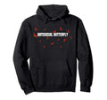 Funny Antisocial Butterfly Introvert Hoodie - Trendy Graphic Men Women - T-Shirt, Sweatshirt, Hoodie