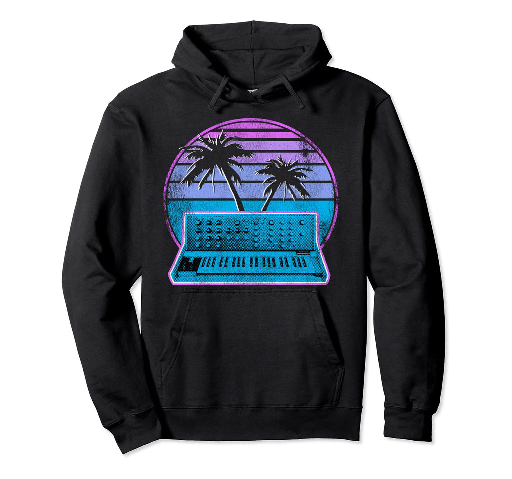 Synthwave Retrowave Pastel Goth Hoodie - Minimalist Print for Adults - T-Shirt, Sweatshirt, Hoodie