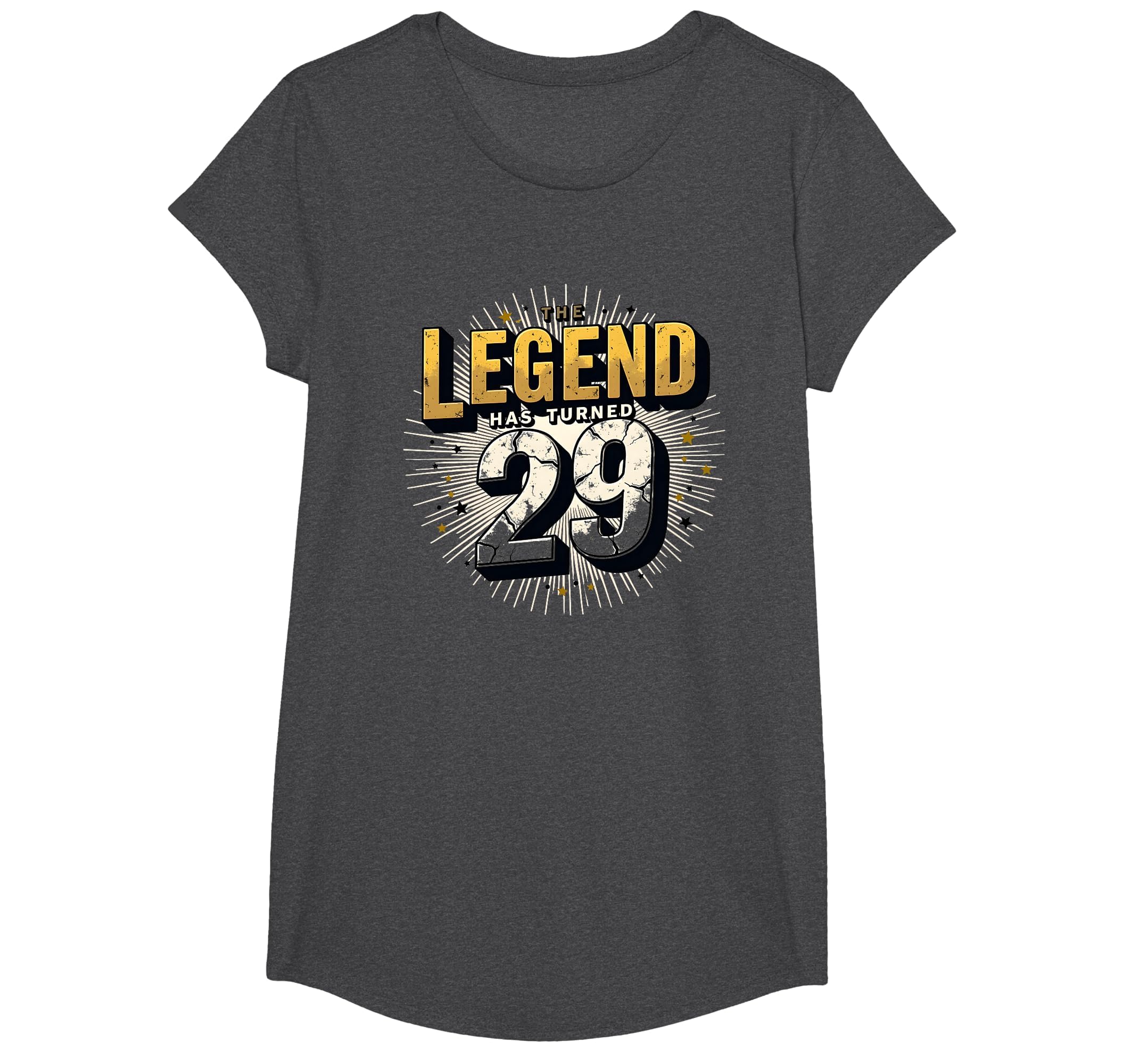 Birthday Gift Legend Turns 29 T-Shirt - Trendy Graphic for Adults - T-Shirt, Sweatshirt, Hoodie