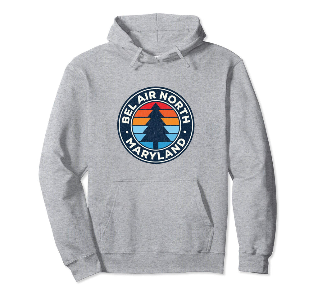 Bel Air North Maryland Md 70S Hoodie - Novelty Apparel for Adults - T-Shirt, Sweatshirt, Hoodie