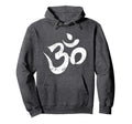 Distressed Om Meditation Spiritual Hoodie - Graphic Print for Adults - T-Shirt, Sweatshirt, Hoodie