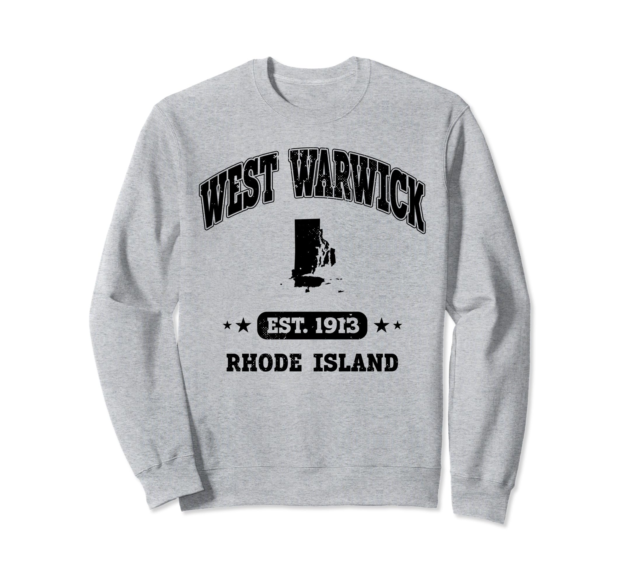 West Warwick Rhode Island Ri Sweatshirt - Novelty Apparel Men Women - T-Shirt, Sweatshirt, Hoodie