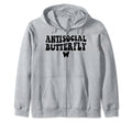 Funny Antisocial Butterfly T-Shirt - Minimalist Print for Adults - T-Shirt, Sweatshirt, Hoodie