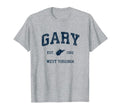 Gary West Virginia Wv Athletic Navy T-Shirt - Aesthetic Graphic Men Women - T-Shirt, Sweatshirt, Hoodie