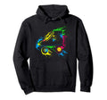 Colourful Roller Skates Hoodie - Minimalist Print Unisex - T-Shirt, Sweatshirt, Hoodie