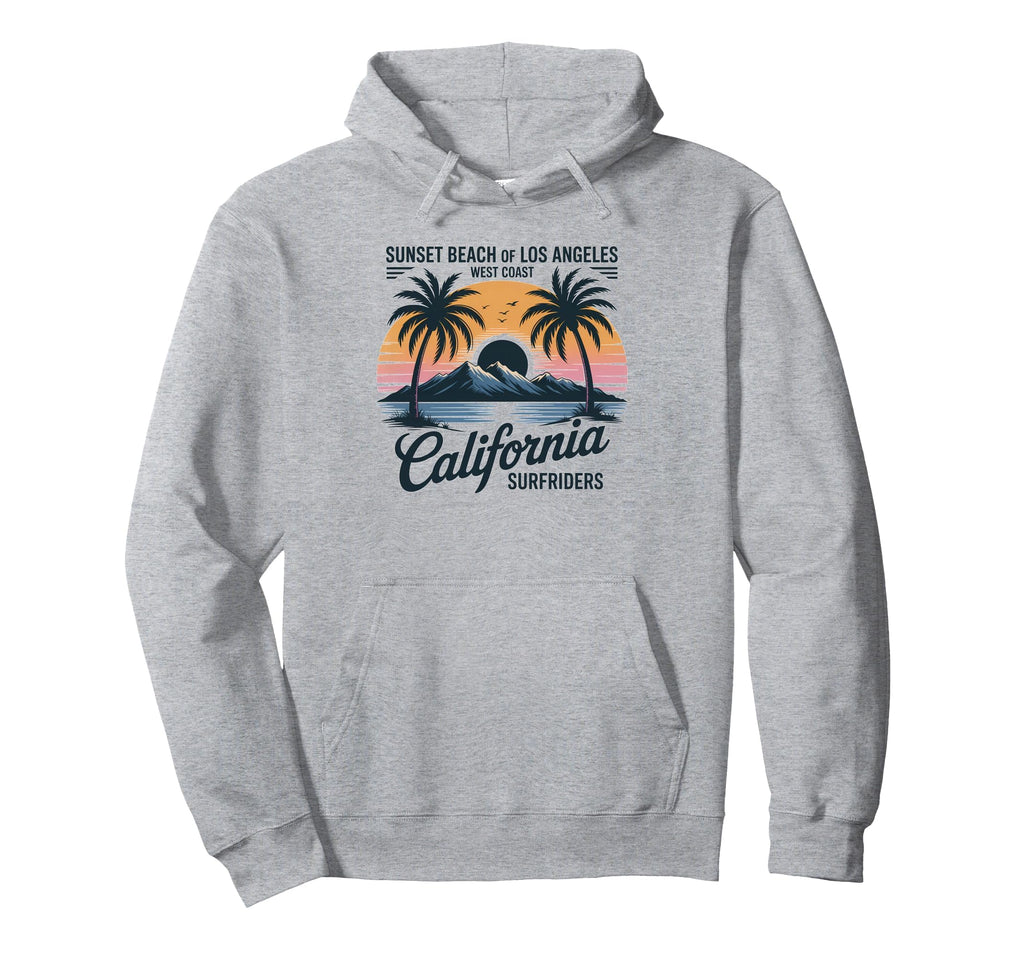 West Coast Summer Vibes California Hoodie - Streetwear Style for Adults - T-Shirt, Sweatshirt, Hoodie