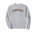 Homebody Leopard Minimalist Sweatshirt - Custom Art Print Men Women - T-Shirt, Sweatshirt, Hoodie
