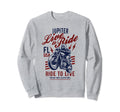Jupiter Florida Usa Motorcycle Skull Sweatshirt - Graphic Print for Adults - T-Shirt, Sweatshirt, Hoodie