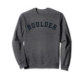 Distressed Varsity Boulder Colorado Co Sweatshirt - Custom Art Print Unisex - T-Shirt, Sweatshirt, Hoodie