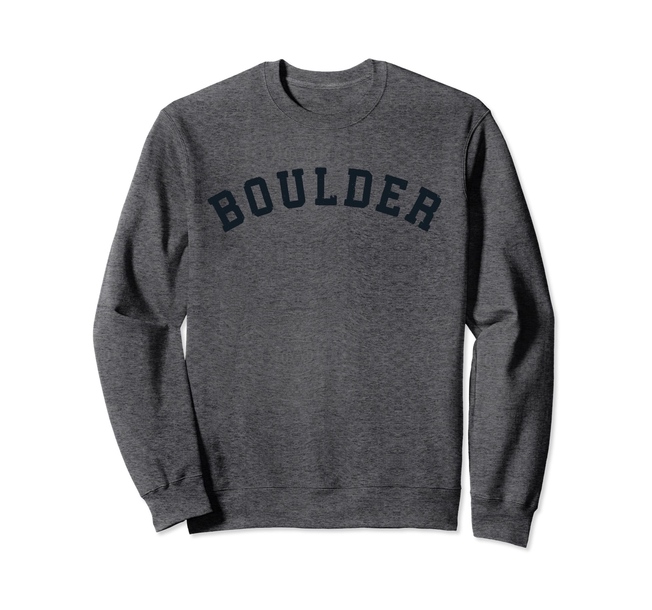 Distressed Varsity Boulder Colorado Co Sweatshirt - Custom Art Print Unisex - T-Shirt, Sweatshirt, Hoodie