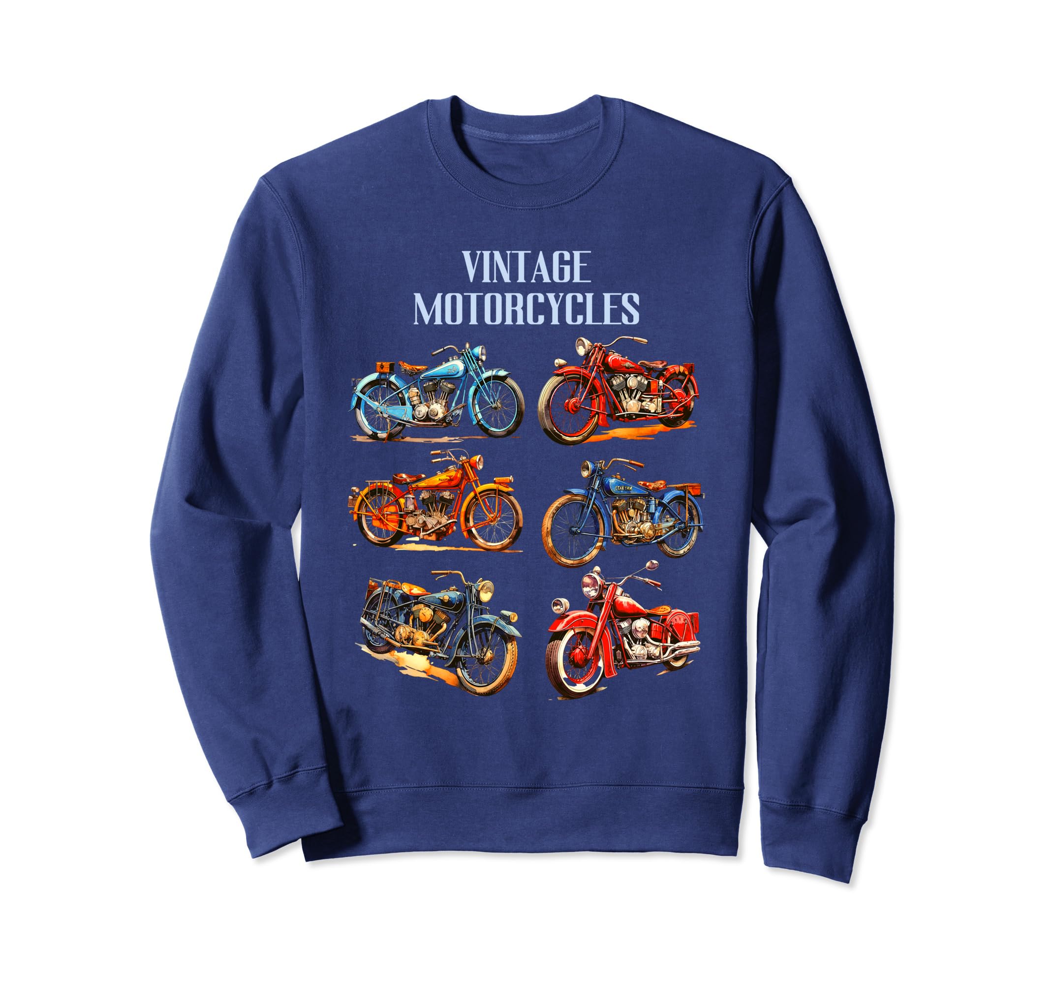 American Motorcycles Motorbikes Sweatshirt - Custom Art Print Men Women - T-Shirt, Sweatshirt, Hoodie