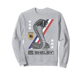 Carroll Shelby Shelby Racing Stripe Snake Sweatshirt - Graphic Print Unisex - T-Shirt, Sweatshirt, Hoodie