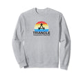 Triangle Preschool Sunset Sweatshirt - Minimalist Print Men Women - T-Shirt, Sweatshirt, Hoodie