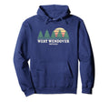 West Wendover Nv Throwback 70S Hoodie - Minimalist Print Unisex - T-Shirt, Sweatshirt, Hoodie