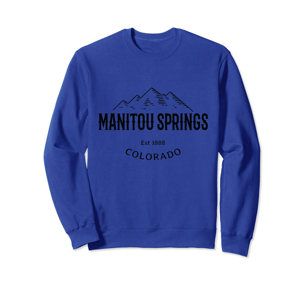 Manitou Springs Colorado Rocky Sweatshirt - Streetwear Style for Adults - T-Shirt, Sweatshirt, Hoodie