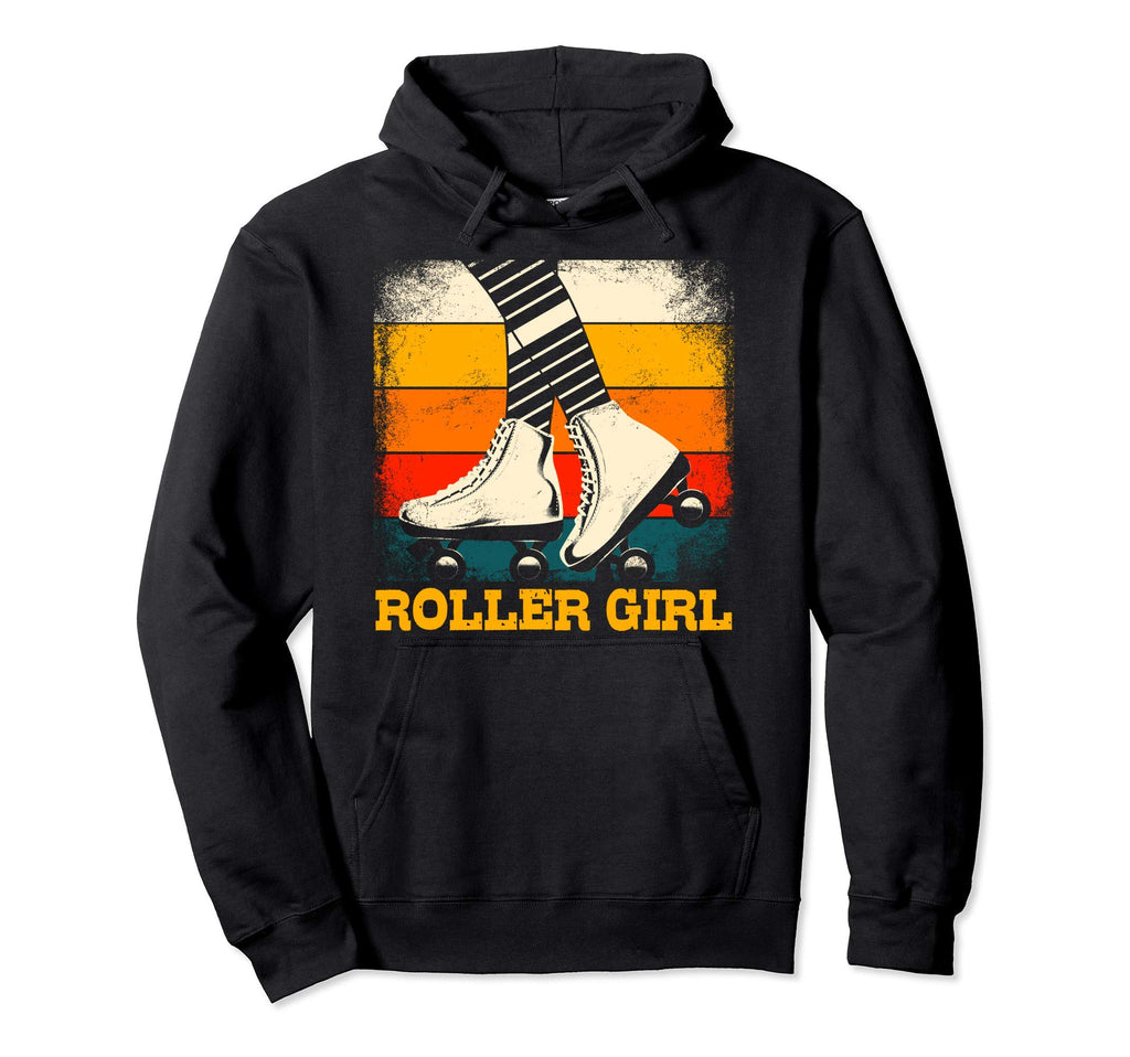 Roller Skating Theme Roller Skates Hoodie - Minimalist Print Men Women - T-Shirt, Sweatshirt, Hoodie