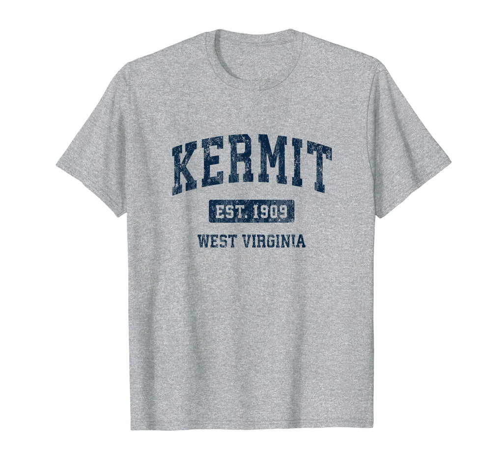 Kermit West Virginia Wv Athletic T-Shirt - Casual Everyday Wear Unisex - T-Shirt, Sweatshirt, Hoodie