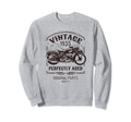 Born 1935 Motorcycle Motorbike Sweatshirt - Fun Novelty Design Unisex - T-Shirt, Sweatshirt, Hoodie