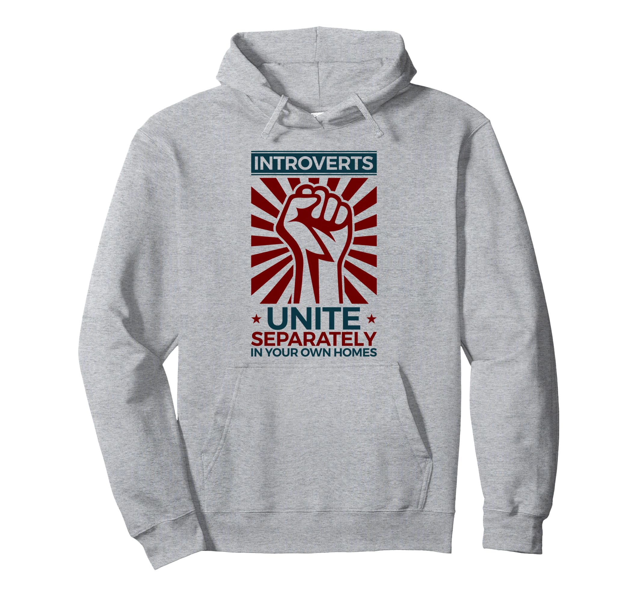 Antisocial Introverts Unite Hoodie - Streetwear Style for Adults - T-Shirt, Sweatshirt, Hoodie