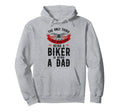 Motorcycle Biker Dad Only Thing I Love More Hoodie - Graphic Print Unisex - T-Shirt, Sweatshirt, Hoodie